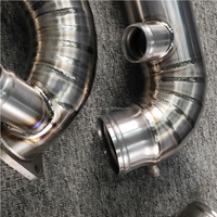 Kit de tuberías de entrada de succión para Nissan Skyline R32 R33 R34 RB26DETT, escape de titanio