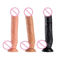 Super énorme gode en PVC réaliste gros avec forte aspiration godes bon marché jouets pour adultes pour femme Sex Shop