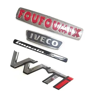 Logo kustom mobil unik lencana auto emblem membuat mobil Anda sendiri lambang kustom chrome selesai stiker untuk mobil