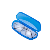 Coque rigide grand étui à lunettes RPC234 Pvc femmes hommes lunettes de soleil en plastique boîte à lunettes étuis optiques étuis à lunettes