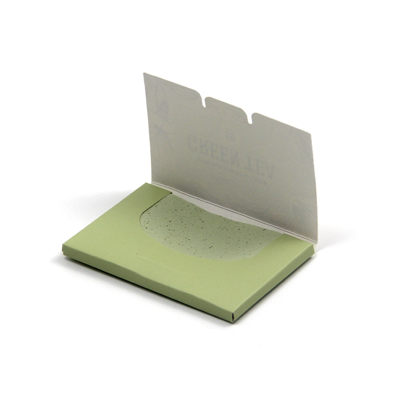 Настраиваемый Логотип, натуральная масляная бумага, абсорбирующая бумага для лица, набор с зеркалом и слоем