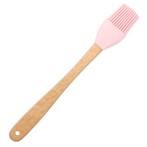 Accessori da Cucina: Spatola in Silicone Resistente al Calore con Manico in Legno, Utensili per Pasticceria e Decorazione Torte - Product Image 4