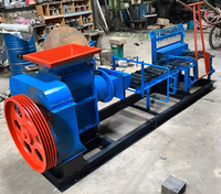 Machine automatique de fabrication de briques à prix d'usine, équipement de fabrication de briques en argile avec moteur diesel