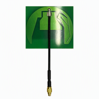 Antenne UHF 490 MHz, antenne 470-510 MHz, antenne LoRa, antenne PCB avec connecteur SMA mâle et MMCX mâle pour passerelle LoRaWAN et capteur IoT