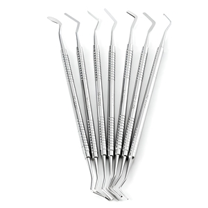Instrumentos Dentales de Doble Punta para Resina Compuesta, de Acero Inoxidable, para Colocación de Cemento, Proveedor Mayorista - Product Image 1
