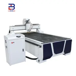 LUBANLE 3 axis CNC engraving machine 3d wood CNC router machine for cabinet door MDF Acrylic aluminum