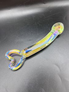 Glatte Borosilikatglas-Dildo mit Leichter Silberbeschichtung für Prostata- & G-Punkt-Massagegerät, Sexspielzeug für Frauen oder Männer - Product Image 4