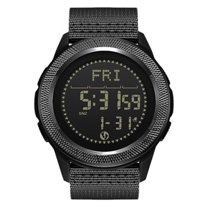 <span class=keywords><strong>Montre</strong></span> de sport numérique pour homme, lumineuse, avec podomètre, alarme, métronome, boussole, idéale pour les étudiants, résistante à l'eau 5 ATM - Product Image 1