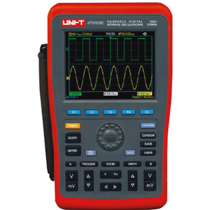 UNI-T <span class=keywords><strong>UTD1202C</strong></span> Handheld <span class=keywords><strong>Digital</strong></span> <span class=keywords><strong>Storage</strong></span> Oszilloskop 200MHz 2 Kanäle 1GS/s Spannungs strom widerstand Kapazitäts multimeter - Product Image 2