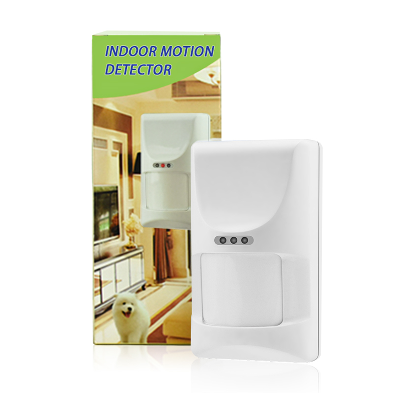Wireless PIR Motion Detector Pet Immunity Indoor Use Working with Alarm Host 433MHz for Home Security · image 1