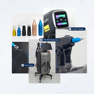 Máquina de diodo Diodo para depilación 755 808 940 1064nm Filtros 2 en 1 Máquina de hielo de titanio Láser - Product Image 1