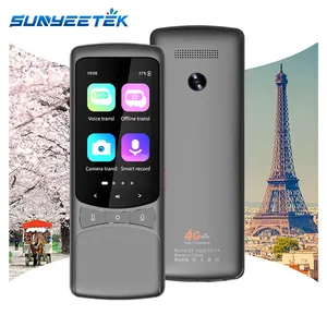 Sunyeetek Z3 penerjemah bahasa, penerjemah Multi bahasa 4G/WiFi/SIM translasi Offline 135 bahasa