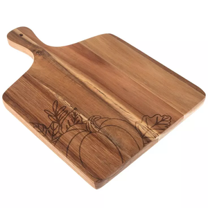 Inicio Calabaza Tablero Calabazas Acacia Madera Otoño Acción de Gracias Festivo Otoño Tabla de servir - Product Image 1