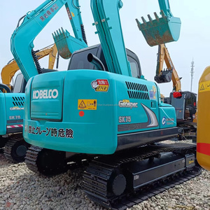 สภาพดี SK75-8 kobelco ต้นทุนต่ำใช้ขุดในสต็อก - Product Image 3