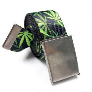 बकसुआ के साथ तस्वीर डिजाइनर महिला के लिए झिल्लीदार पुरुषों महिलाओं आकस्मिक चोटी कपड़ा बुनाई बुना पॉलिएस्टर नायलॉन कैनवास बेल्ट - Product Image 5