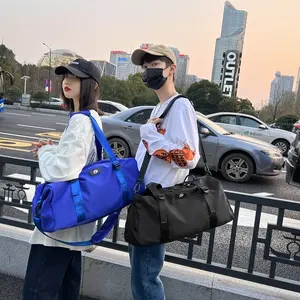 Mochila De Viaje con logotipo personalizado para hombre, bolso de viaje de gran capacidad, estilo deportivo, para gimnasio