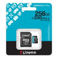 Kartu Memori Kingston Canvas Go Plus TF C10 SDCG4 256GB