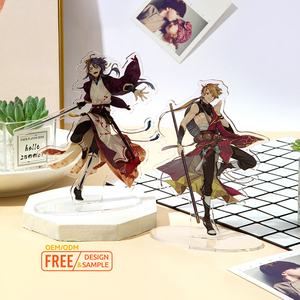 Customized Transparent Acrylic Anime Bracket Toy New Design Plastic Crafts Direct Factory Wholesale in China