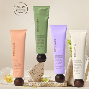 Nouvelle Crème pour les Mains au <span class=keywords><strong>Parfum</strong></span> Blanchissant en Lin, Hydratante en Profondeur, Nourrissante pour la Peau, Crème pour les Mains 50g, Marque Privée OEM - Product Image 4