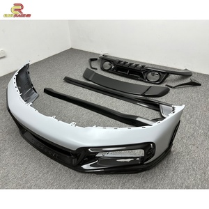 Kit de Carrocería de Fibra de Carbono Estilo Tehart para Porsche 992 Turbo S 2020-2023, Parachoques Delantero, Faldones Laterales, Alerón Trasero, Piezas de Auto - Product Image 6