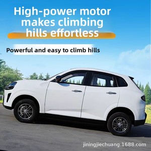 Scooter électrique à basse vitesse à quatre roues petit véhicule hybride femmes adulte mobilité Scooter usage quotidien transport à domicile pour personnes âgées 3500W - Product Image 3