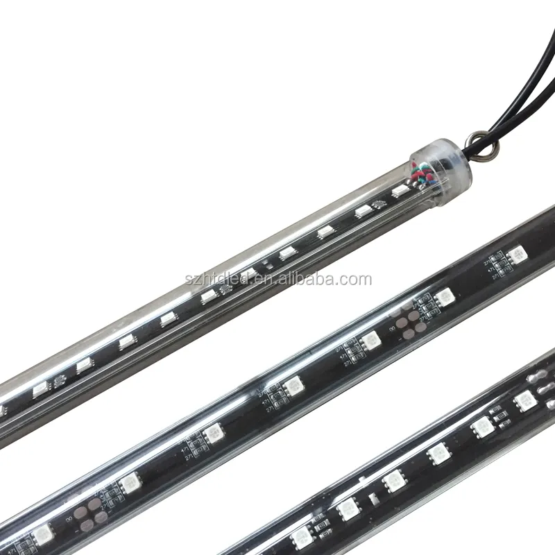 30cm 80cm 100cm Rgb Tube Pixel Led Light Bars Led Meteor Shower Rain Lights For Decoration