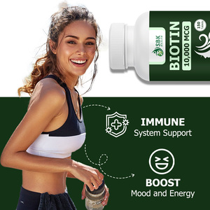Complément Nutritionnel Personnalisé pour Adultes : Comprimés de Biotine Brute (150 unités) pour la Croissance Capillaire et une Peau Éclatante - Product Image 4