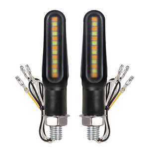 ไฟเลี้ยวรถจักรยานยนต์แบบ LED สีเหลืองอำพัน ไฟเลี้ยวขนาดเล็ก - Product Image 4