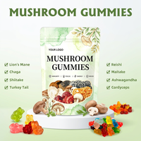 Gummies Nootropiques aux Champignons Marque Privée OEM ODM – Crinière de Lion, Reishi, Chaga – Supplément Végétalien pour le Soutien Cérébral