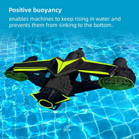 Scooter sous-marin électrique puissant de 1000 W, profondeur de 30 m/100 pieds, vitesse élevée de 2 m/s, moteur double, scooter marin pour la plongée en apnée et la plongée sous-marine