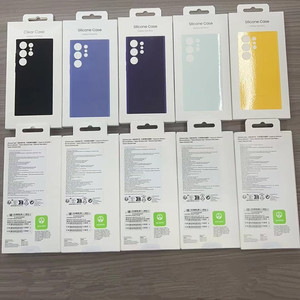 Meilleure vente étui de téléphone en silicone liquide étui en silicone avec emballage pour <span class=keywords><strong>Samsung</strong></span> Galaxy <span class=keywords><strong>S22</strong></span> S22P S22U S23 S23P S23U S24 S24Ultra - Product Image 2
