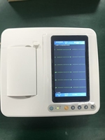 Electrocardiógrafo QD-E903A con Batería Recargable de Iones de Litio, 12 Derivaciones, Pantalla Táctil, Teclado, Grabación Simultánea de 3 Canales, Impresión Térmica de 80 mm
