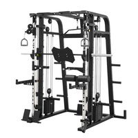 Machine Smith Commerciale en Acier Multi-Station pour la Maison, Banc de Musculation, Rack de Squat, Équipement de Fitness Multifonctionnel 60/70/140kg