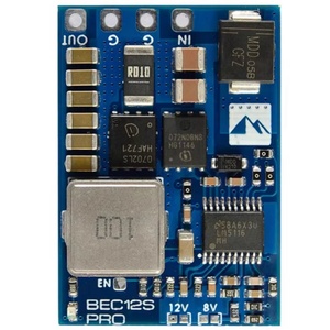 Control Remoto para Dron Matek BEC12S-PRO FPV, Regulador de Voltaje 5V/8V/12V-5A, Protección Contra Sobrecorriente, Autorecuperación, Piezas de Plástico - Product Image 2