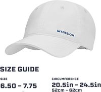 Topi PVC Berkinerja Tinggi Tanpa Struktur, Profil Rendah, Dapat Disesuaikan - UPF 50 - untuk Lari, Olahraga & Aktivitas Luar Ruangan