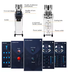 Appareil professionnel de remodelage corporel par électrostimulation (EMS) à écran tactile pour la musculation et le remodelage corporel, équipement de salon de beauté - Product Image 5