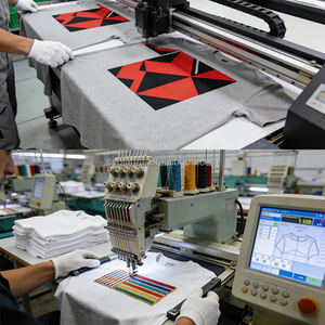 T-shirts décontractés en coton tricoté 100 % respirants, coupe classique, personnalisables OEM pour hommes, parfaits pour l'été – Vente en gros - Product Image 3