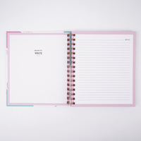 Carnets de prière, de manifestation, de gratitude et de soins personnels à couverture rigide et spirale, avec impression personnalisée, pour la réflexion biblique et la planification.