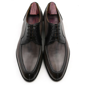 Chaussures Habillées Haut de Gamme pour Hommes Styles Oxford Derby Faits Main Chaussures d'Affaires en Cuir Goodyear de Luxe pour Mariages et Fêtes - Product Image 3