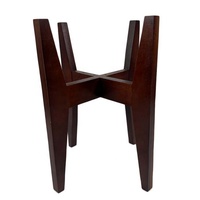 Offre spéciale OEM/ODM support de plante réglable en bois support de fleurs présentoir extensible étagère de fleurs en bambou pour le jardin