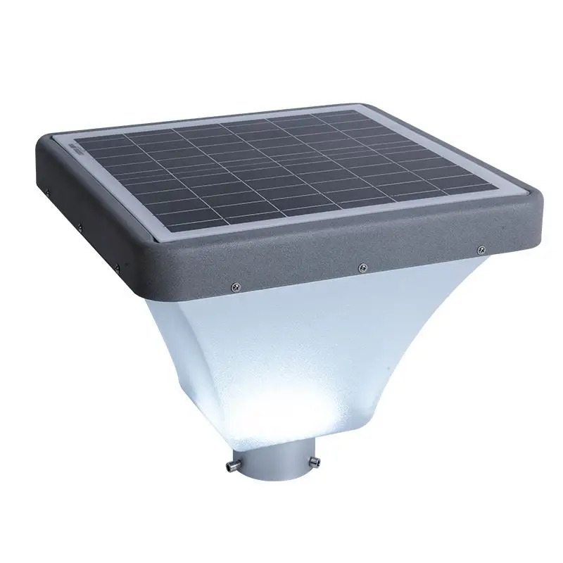 Top Quality Wholesale Waterproof Outdoor Lamp LED High Powered Solar Garden Light 30W Square Solar Lamp Holder