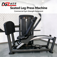 Machine de presse à jambes assise à charge libre pour usage commercial, équipement de fitness pour la musculation des jambes, OEM disponible