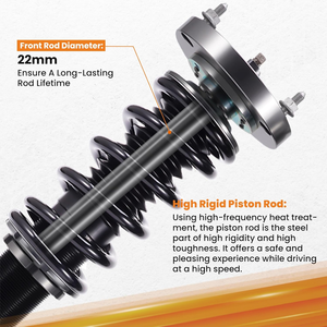 Nouveau pour amortisseurs <span class=keywords><strong>filetés</strong></span> à 24 niveaux de réglage pour les modèles E46 berline 98-05 coupé avant/arrière - Product Image 5