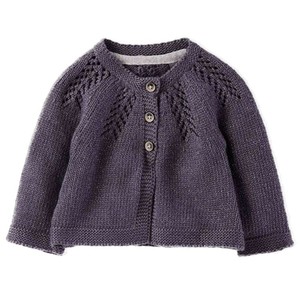 Cardigan en coton tricoté personnalisé pour enfants, garçons et filles, directement de l'usine - Product Image 3