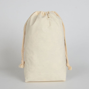 Pochette à cordon personnalisée High King, sac à cordon en toile naturelle pour emballage cadeau et rangement, sac de courses en gros - Product Image 3
