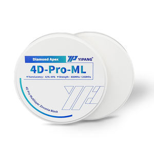 Prezzo materie prime laboratorio dentale 4D ST SHT prelade blocco bianco blocco Zirconia blocco dentale - Product Image 1