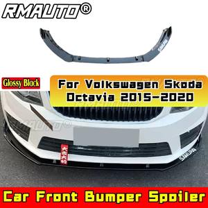 Protector de Parachoques Delantero para Automóvil, Cubierta de Parachoques, Protector de Parachoques, Labio Delantero, Kit de Carrocería para Volkswagen Skoda Octavia 2015-2020, Accesorios para Automóvil - Product Image 1