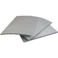 PENGYUAN Rouleau d'isolation thermique en mousse EPE double face avec feuille d'aluminium (épaisseur 3mm/5mm/10mm) Réflectivité 97%