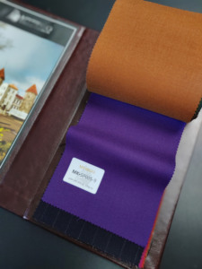 ผ้าขนสัตว์45% 25% โพลีเอสเตอร์27% ผ้าลินิน3% เส้นใยเหนียวกรัม/เมตร330สีสันสดใสทันสมัยชุดสูทวันหยุด25% ผ้าขนสัตว์25% โพลีเอสเตอร์ - Product Image 5