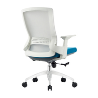 Vente en gros de tissu de chaise de bureau ergonomique en plastique moderne, pivotant de haute qualité, pour salle de réunion de visiteur